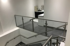 Glass Balustrades with Handrail