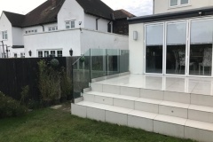 Balustrades down stairs