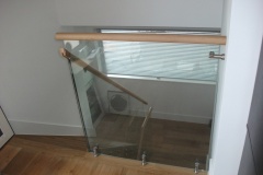 Internal Glass Balustrades with Point Fixings