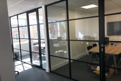 Black Crittall Partitions
